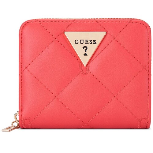 Cartera Rojo Claro Slg Small Zip Around Guess Factory
