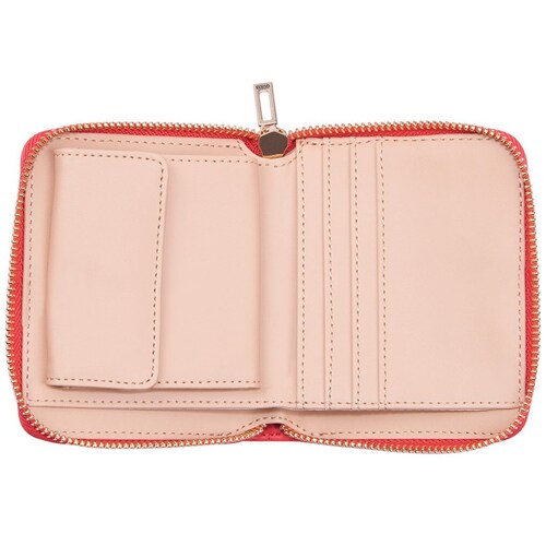 Cartera Rojo Claro Slg Small Zip Around Guess Factory