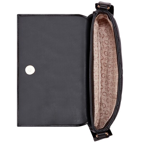 Bolsa Negro Crossbody Guess Factory