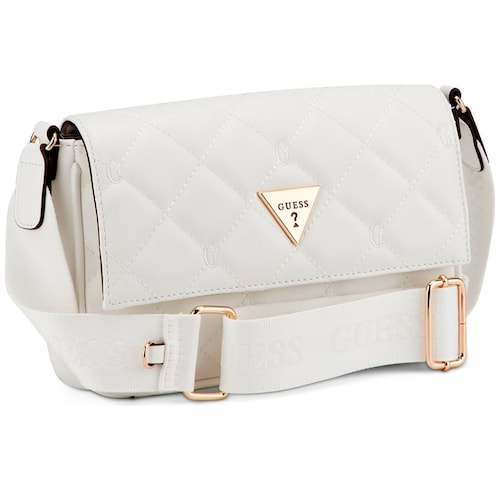 Bolsa Blanco Crossbody Guess Factory