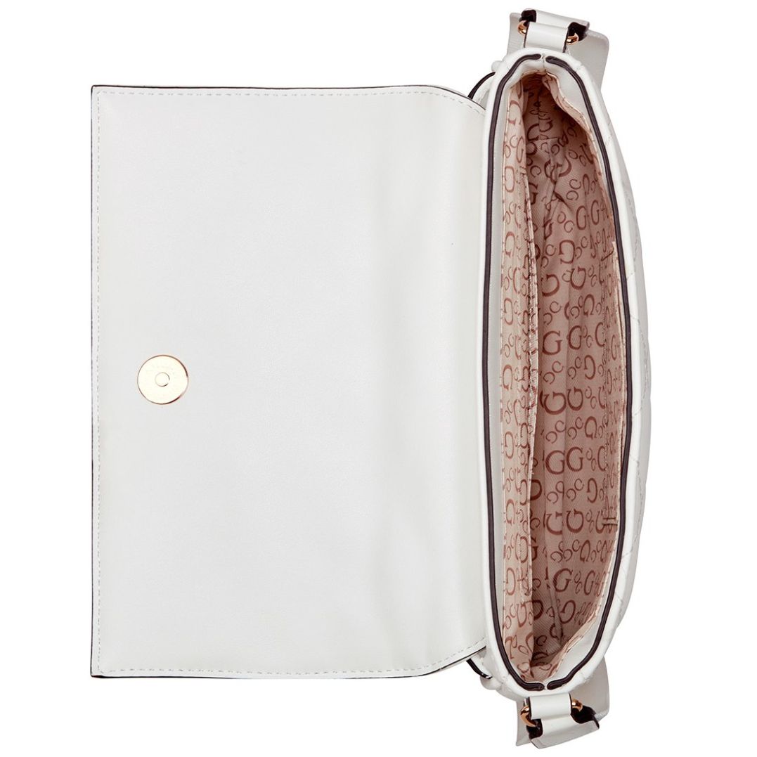 Bolsa crossbody guess blanca new arrivals