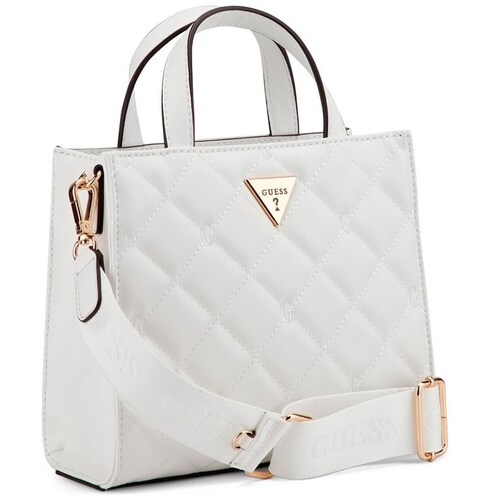 Bolsa Blanco Mini Tote Guess Factory
