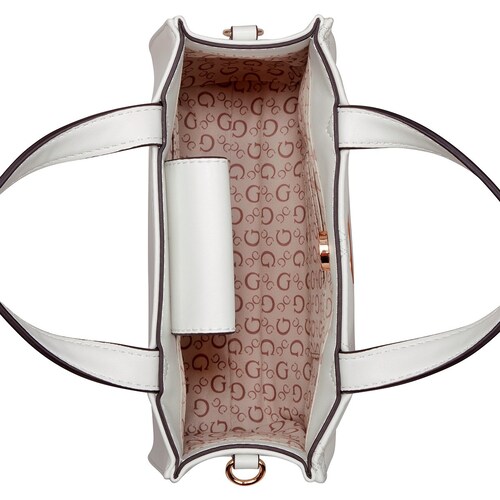 Bolsa Blanco Mini Tote Guess Factory