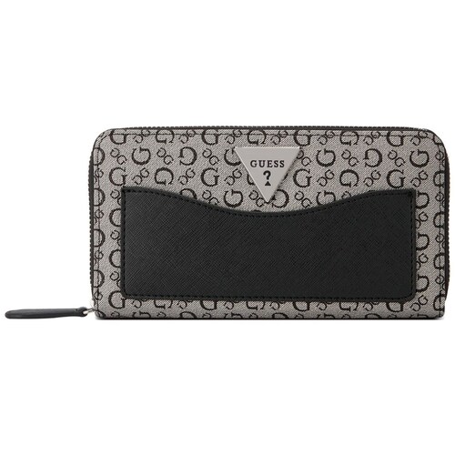 Cartera Negro Multi Slg Medium Zip Around Guess Factory