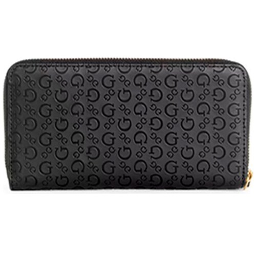 Cartera Negro Zip Around Guess Factory