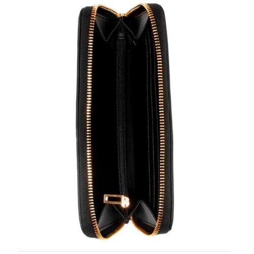Cartera Negro Zip Around Guess Factory