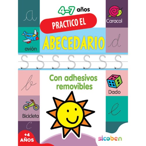 Libro para Colorear Y Actividades Practico en Casa 21X28Cm 48 Páginas 4 Modelos Wizzdom