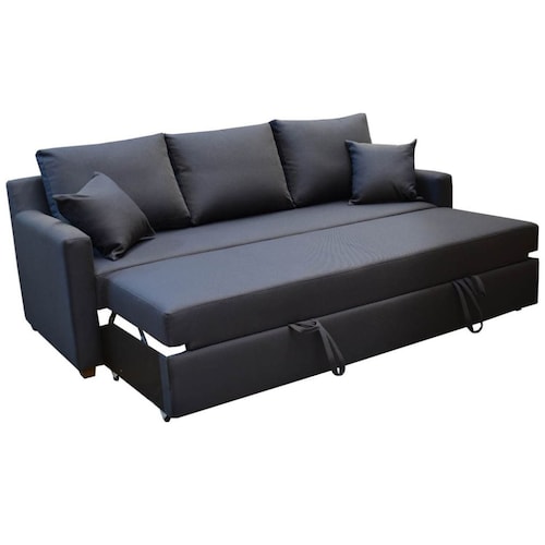 Sofá Cama Torino  Azul  Muebles Liz