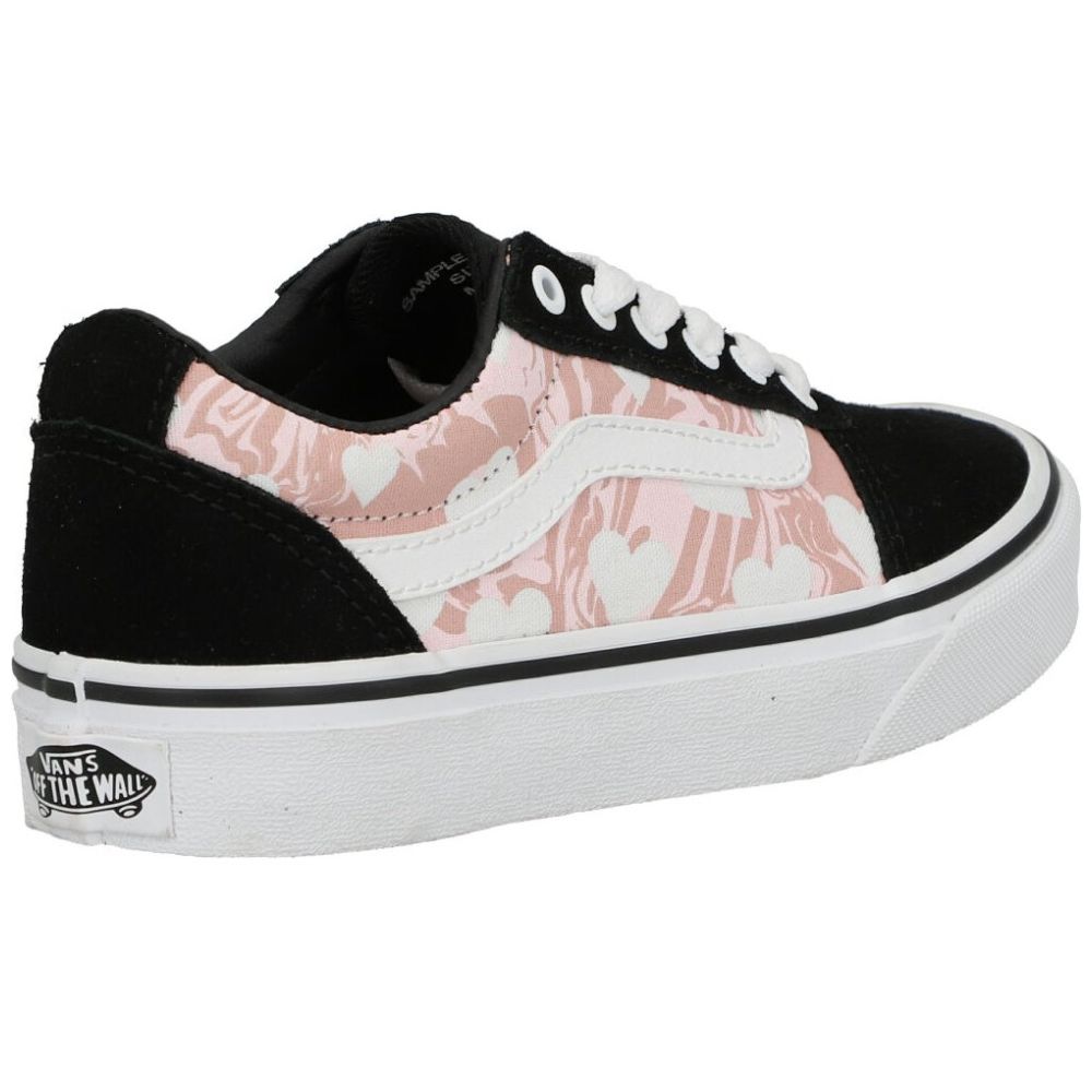 Vans rosa outlet y negro