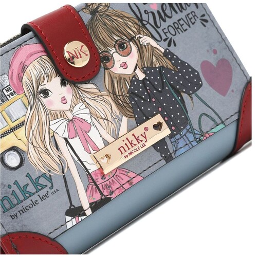 Cartera Tipo Bolso Cruzado Nikky Nk22522 Friends Looks Alike