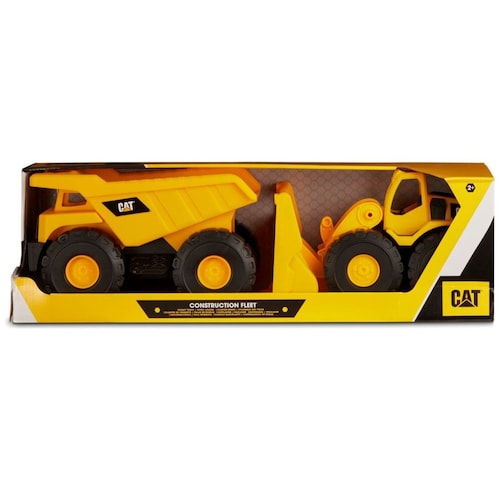 Camión Cat Construction Volquete y Cargador de Ruedas