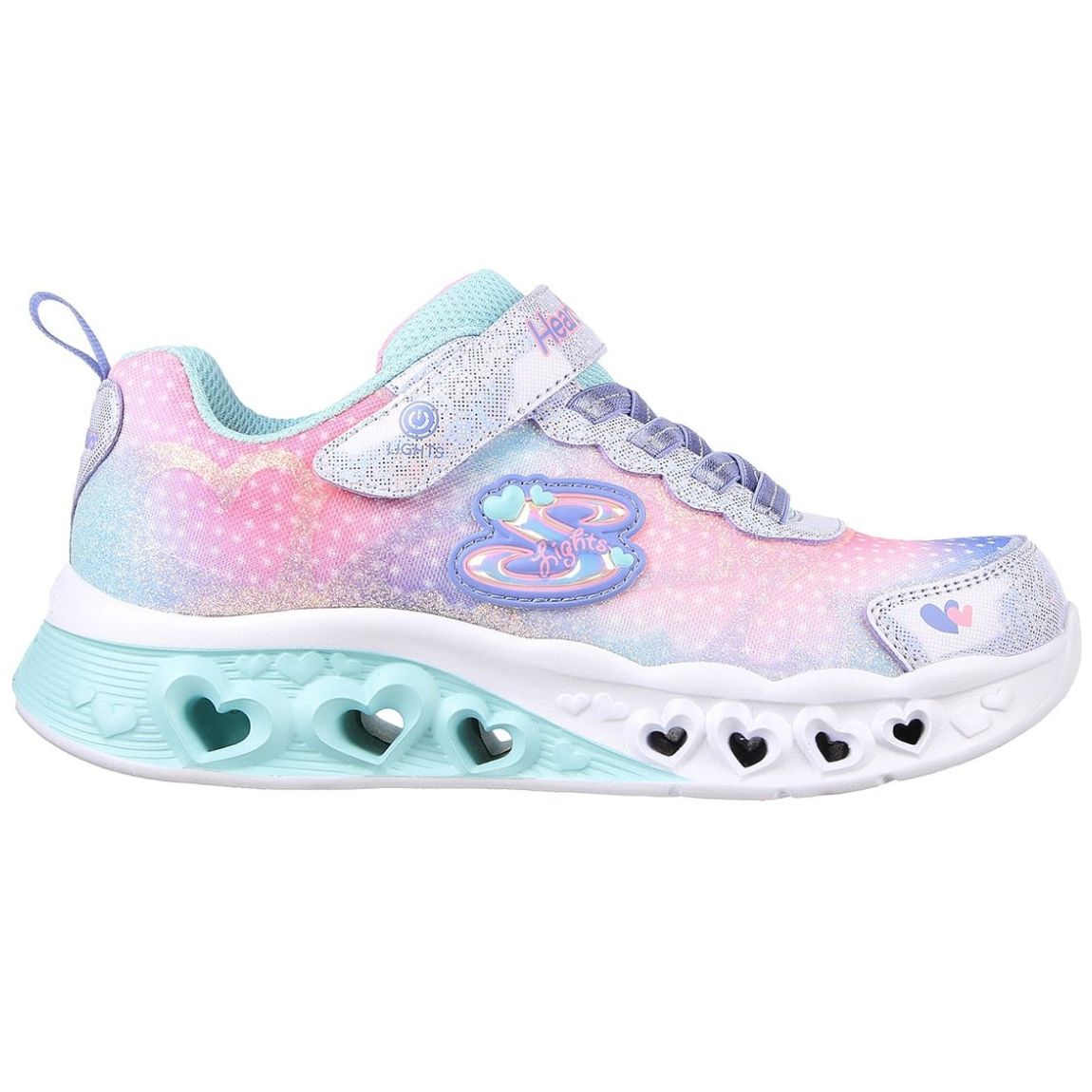 Zapatos skechers para outlet niñas luces moradas