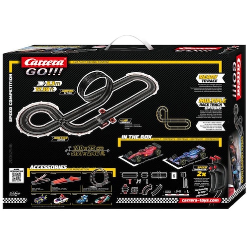 Carrera GO Speed Grip - Pista eléctrica de carreras para autos