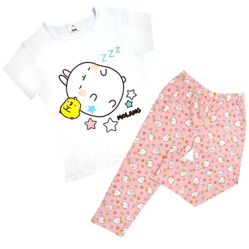 Pijama Playera y Pantalón Molang