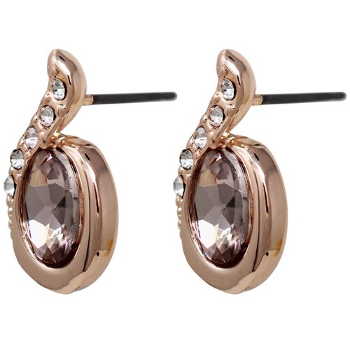 Aretes Oro Napier Tipo Botón