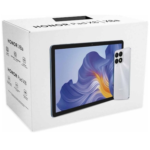 Celular Honor X8A 128Gb Color Plata Open Market+ Pad X8 32+ 3