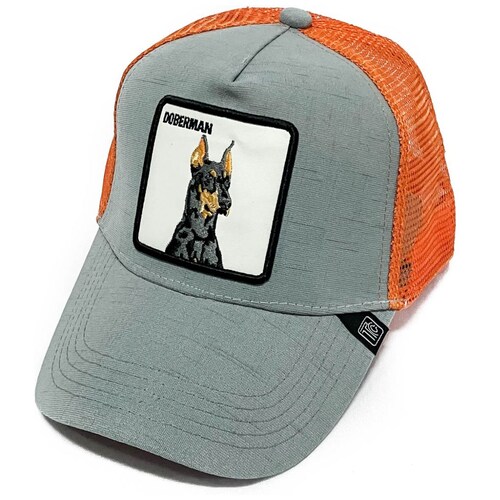 Gorra con Red Y Parche Doberman Tc Caps para Hombre