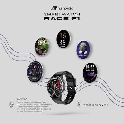 Smartwatch Unisex Nu Nordic Race F1 Nu20076