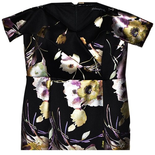 Vestido Largo de Fiesta para Mujer, con Estampado Floral Philosophy Jr Nights