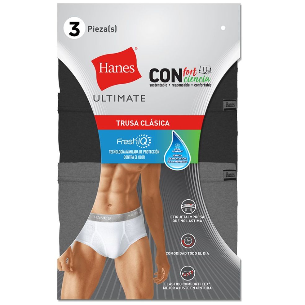 Trusa para Hombre 3 Pack Hanes