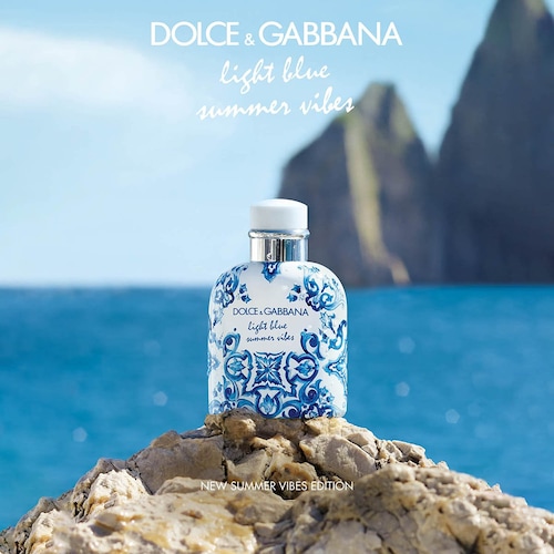 Eau de Toilette Dolce & Gabbana Light Blue Summer Vibes Pour Homme Atomizador 125 Ml para Hombre