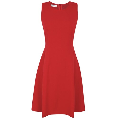 Vestido City Femme Cuello Redondo Diseño Liso