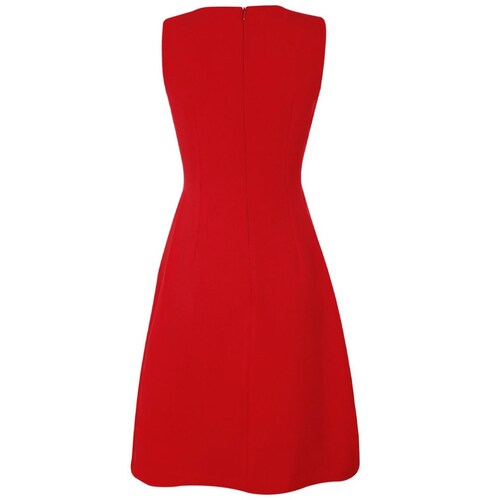 Vestido City Femme Cuello Redondo Diseño Liso