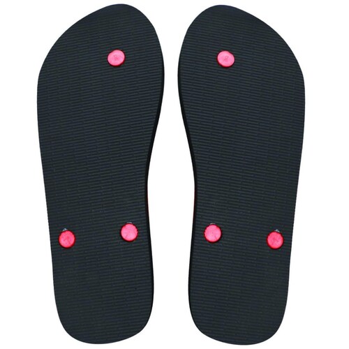 Sandalia Negra Flip Flop The Simpson para Hombre