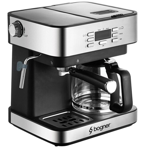 Cafetera 2 en 1 Espresso Goteo Bogner