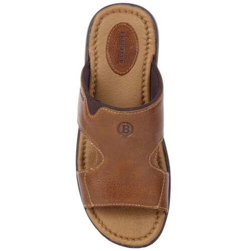 Sandalia Brantano Riviera Piel Café para Hombre