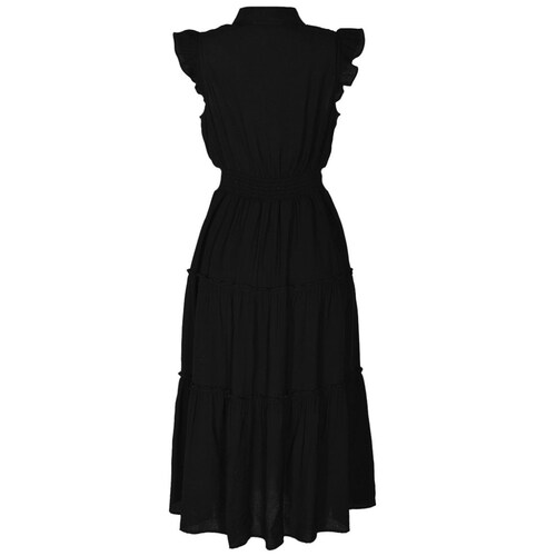 Vestido Largo para Mujer, Liso, con Botones Philosophy Jr