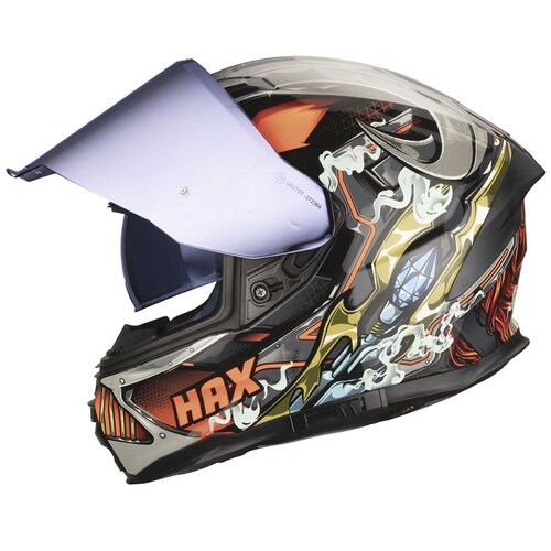 Casco para Moto Force Darkness Falls Brillante Hax
