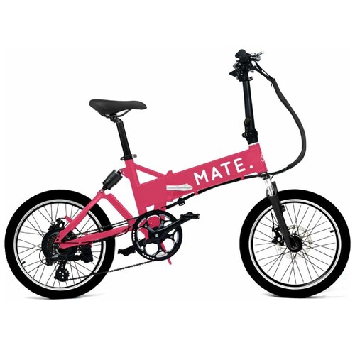 Bicicleta Eléctrica Mate City Shocking Pink 250W