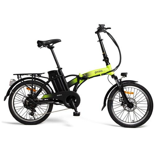 Bicicleta Eléctrica Praia Bora Black Green 350W