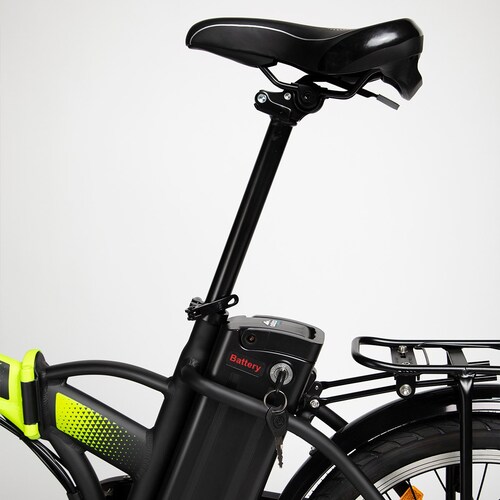 Bicicleta Eléctrica Praia Bora Black Green 350W