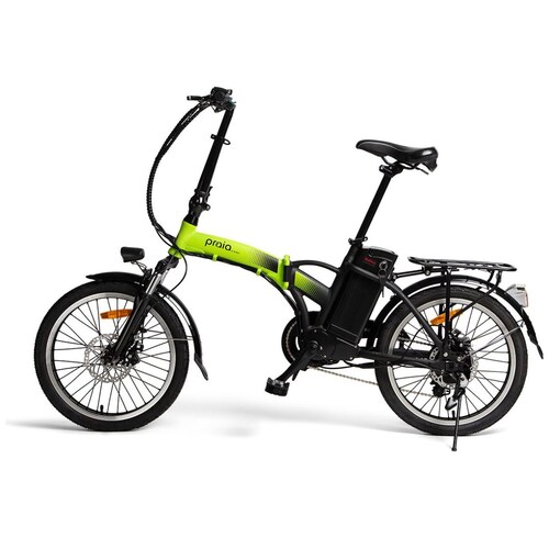 Bicicleta Eléctrica Praia Bora Black Green 350W