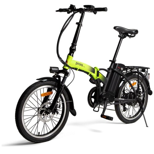 Bicicleta Eléctrica Praia Bora Black Green 350W