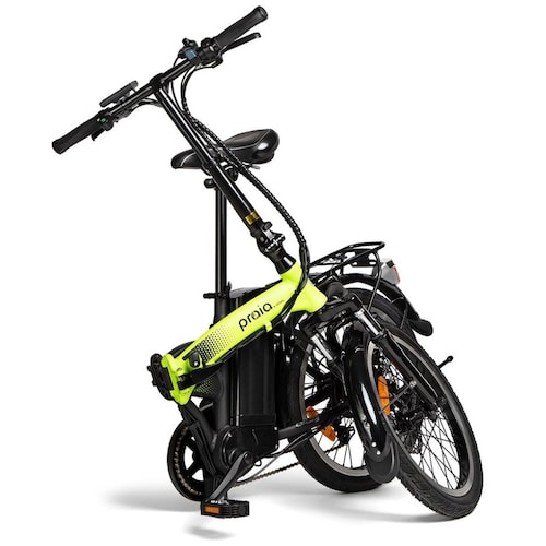 Bicicleta Eléctrica Praia Bora Black Green 350W