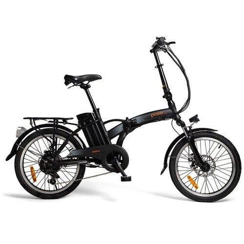 Bicicleta Eléctrica Praia Bora Black 350W