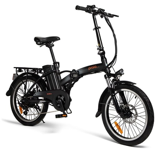 Bicicleta Eléctrica Praia Bora Black 350W