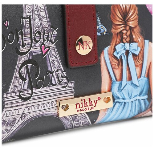 Billetera Tipo Folder Nikky Nk22603 Bonjour Paris