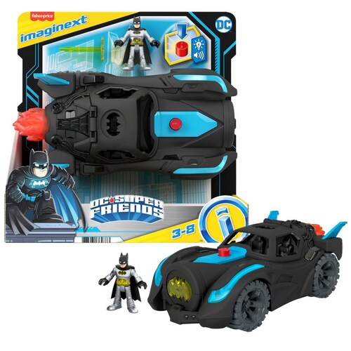 Imaginext Vehículo de Juguete Batimóvil Luces Y Sonido