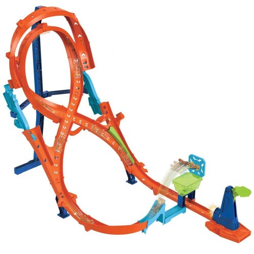 Hot Wheels Action Pista de Juguete Circuito Vertical en 8