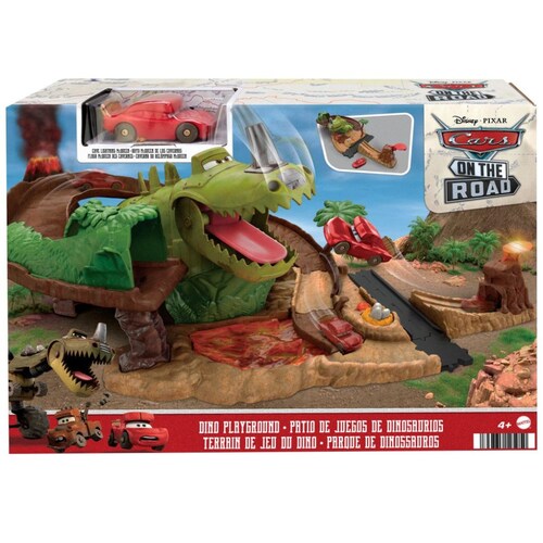 Cars de Disney Y Pixar Set de Juego Parque de Dinosaurios