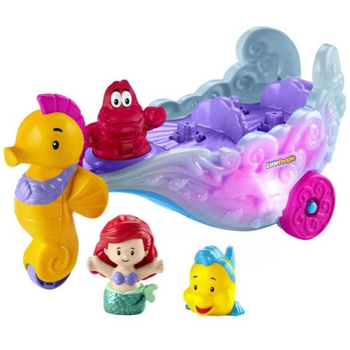 Fisher-Price Little People Set de Juego Carruaje de Ariel