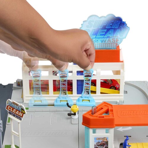 Matchbox Set de Juego Playset de Acción Super Autolavado