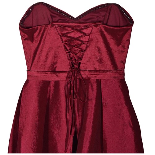 Vestido Largo de Fiesta para Mujer, Liso, con Cinta en la Espalda  Philosophy Jr Nights