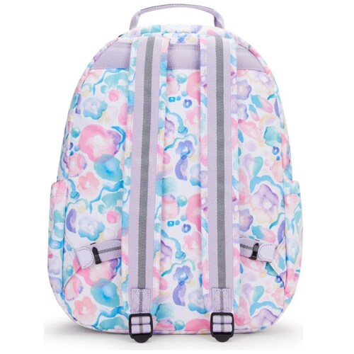 Mochila Seoul Aqua Flowers