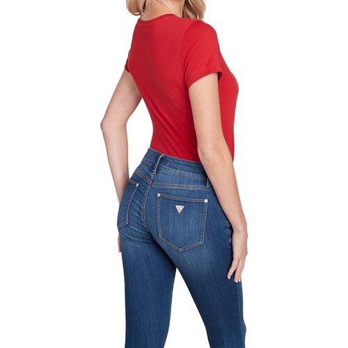 Playera para Mujer Corte Recto Guess