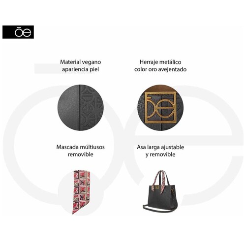 Bolso Satchel Cloe